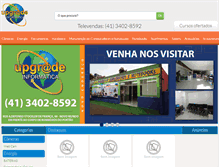 Tablet Screenshot of lojaupgrade.com.br